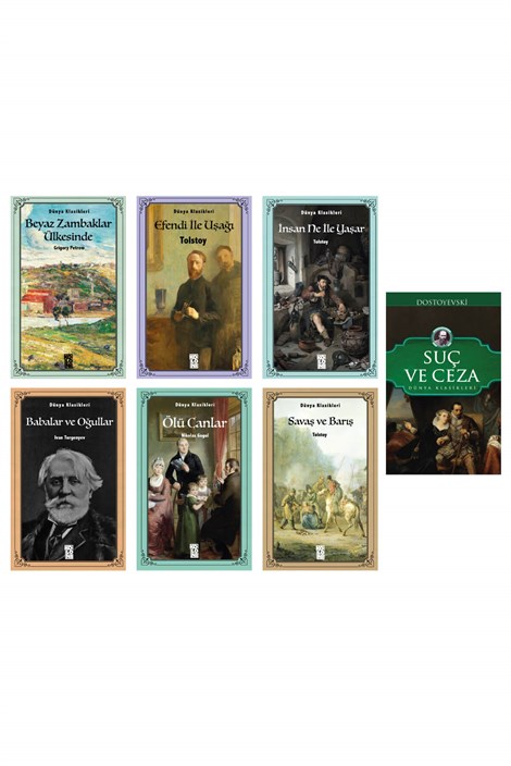 Rus Edebiyatı Seti (7 Kitap) - 2022412458970